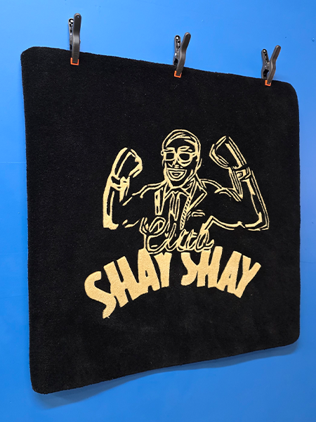 Custom logo rug club shay shay